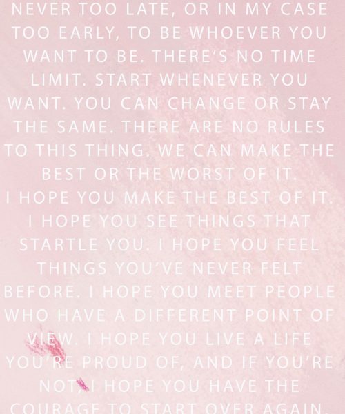 F. Scott Fitzgerald quote